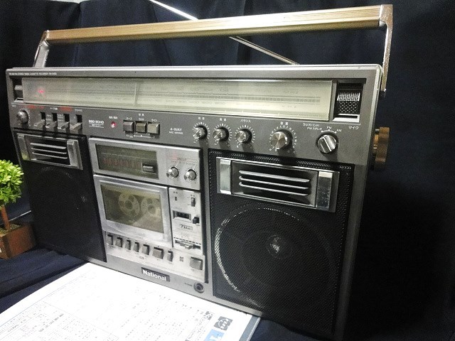 ♪昭和銘機 整備ラジカセ National 「THE Disco」RX-5600 | tspea.org