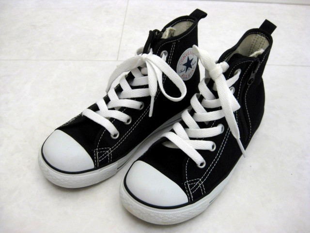 CONVERSE Converse детский все Star NZ-HI черный ребенок обувь - ikatto стандартный 20