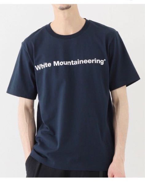 サイズ3 White Mountaineering ホワイトマウンテニアリング Ｔシャツ ネイビー