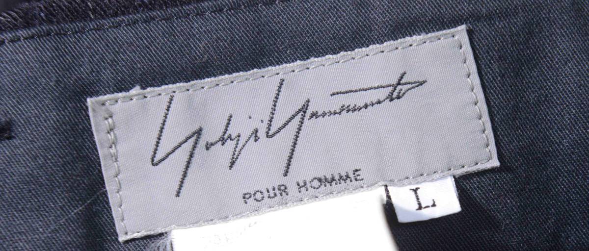 Yohji Yamamoto ヨウジヤマモト POUR　HOMME　かなり昔のレア商品です　地模様の素敵な濃紺スーツ上下です　送料無料_画像6