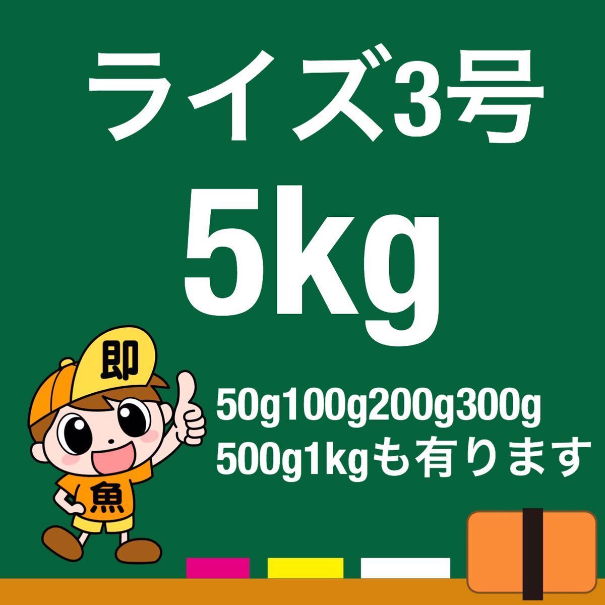 新品】 即日発送 ライズ3号 送料無料 5kg エサ - store.barakatgallery.com