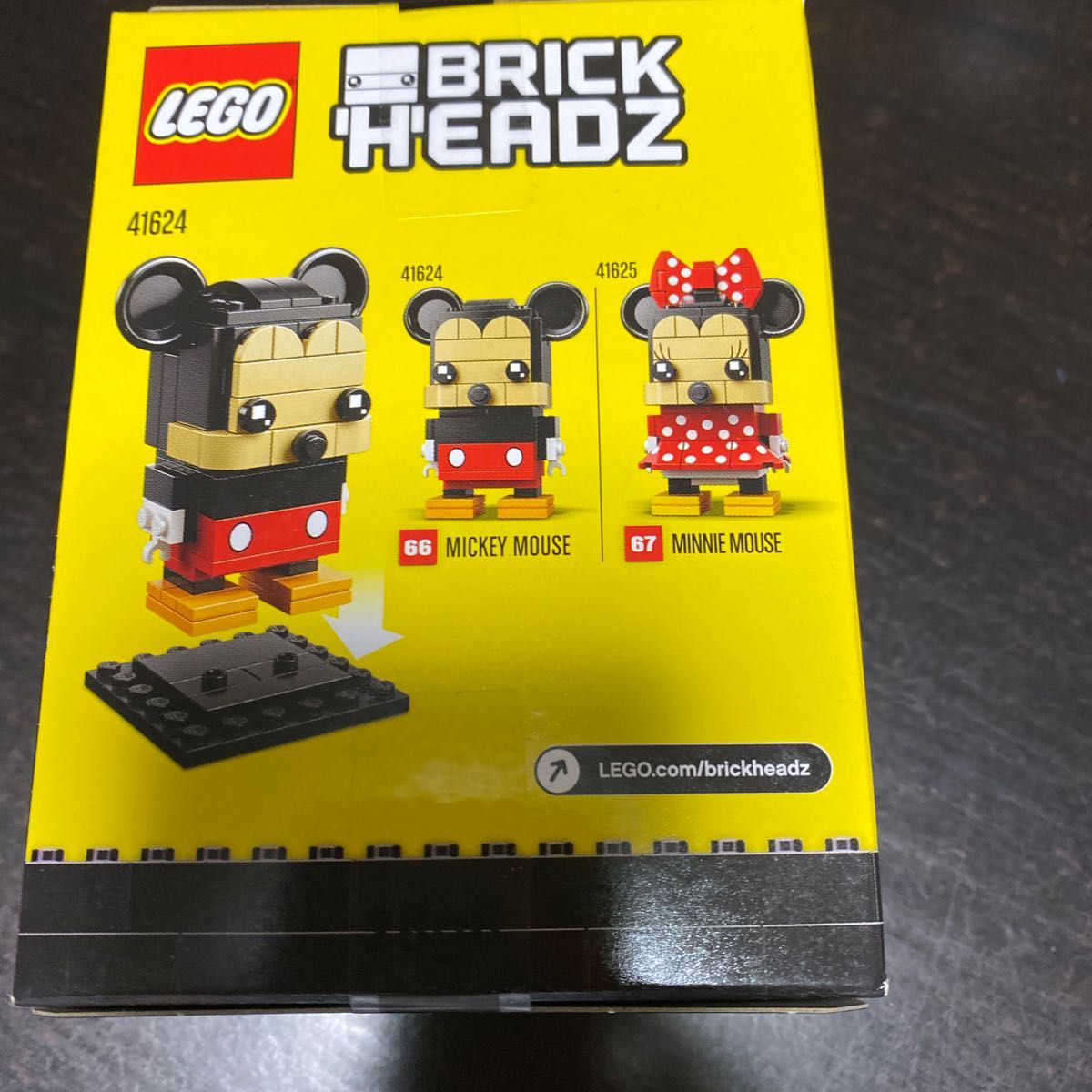 レゴ () ブリックヘッズ ミッキーマウス 41624 新品 レア
