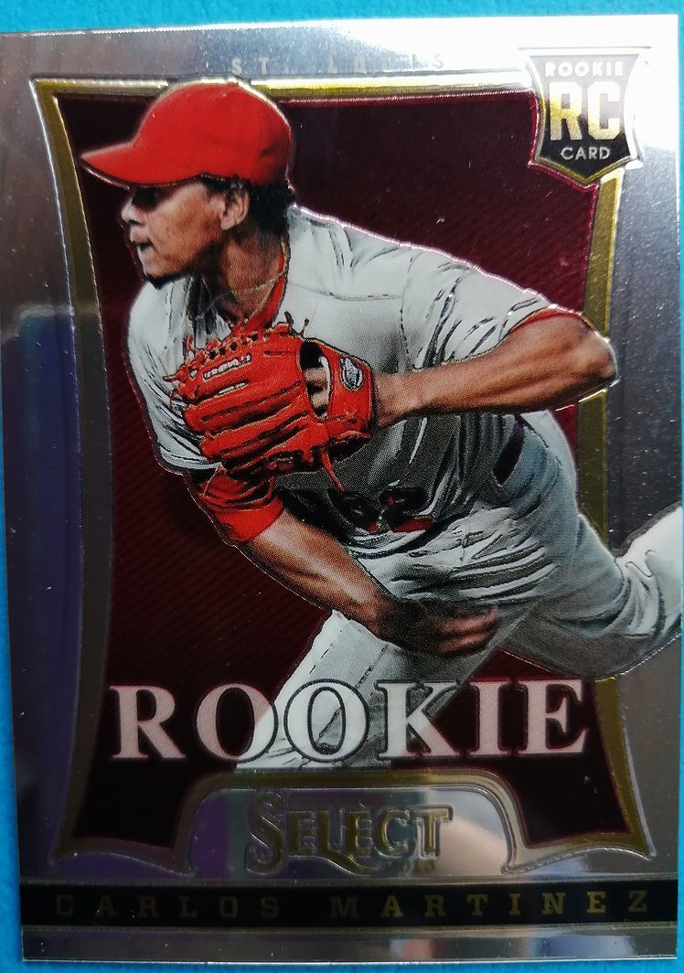 4枚セット Carlos Martinez STL 2018 Panini Immaculate Auto 25枚限定 + 2016 Topps Chrome /150 Blue Refractor ＋Rookie Card 2枚 _画像9