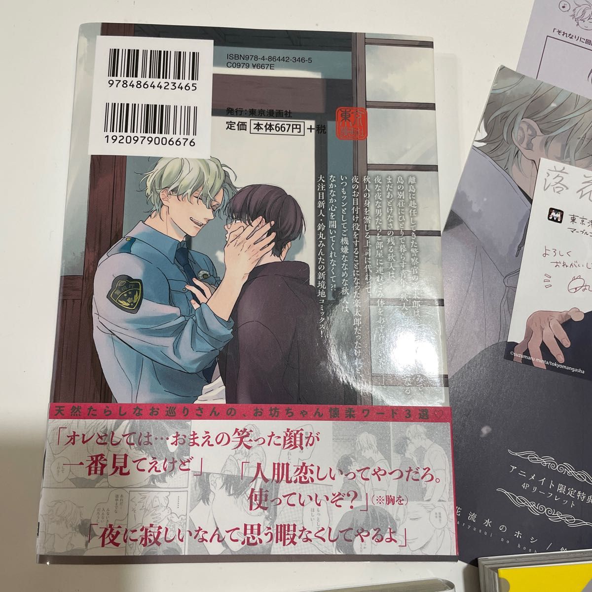 鈴丸みんた 落花流水のホシ 特典まとめ売り 冊子 リーフレット