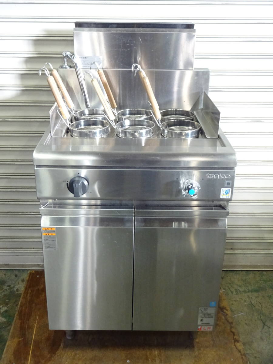 品質が完璧 タニコー 角型ゆで麺器 TGUS-A90AW 業務用茹で麺器 ゆで麺