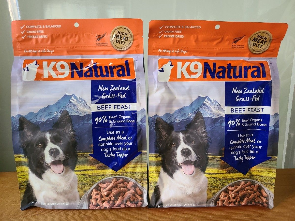 Ｋ９ナチュラル フィースト ご飯 おやつ ホキビーフ 犬