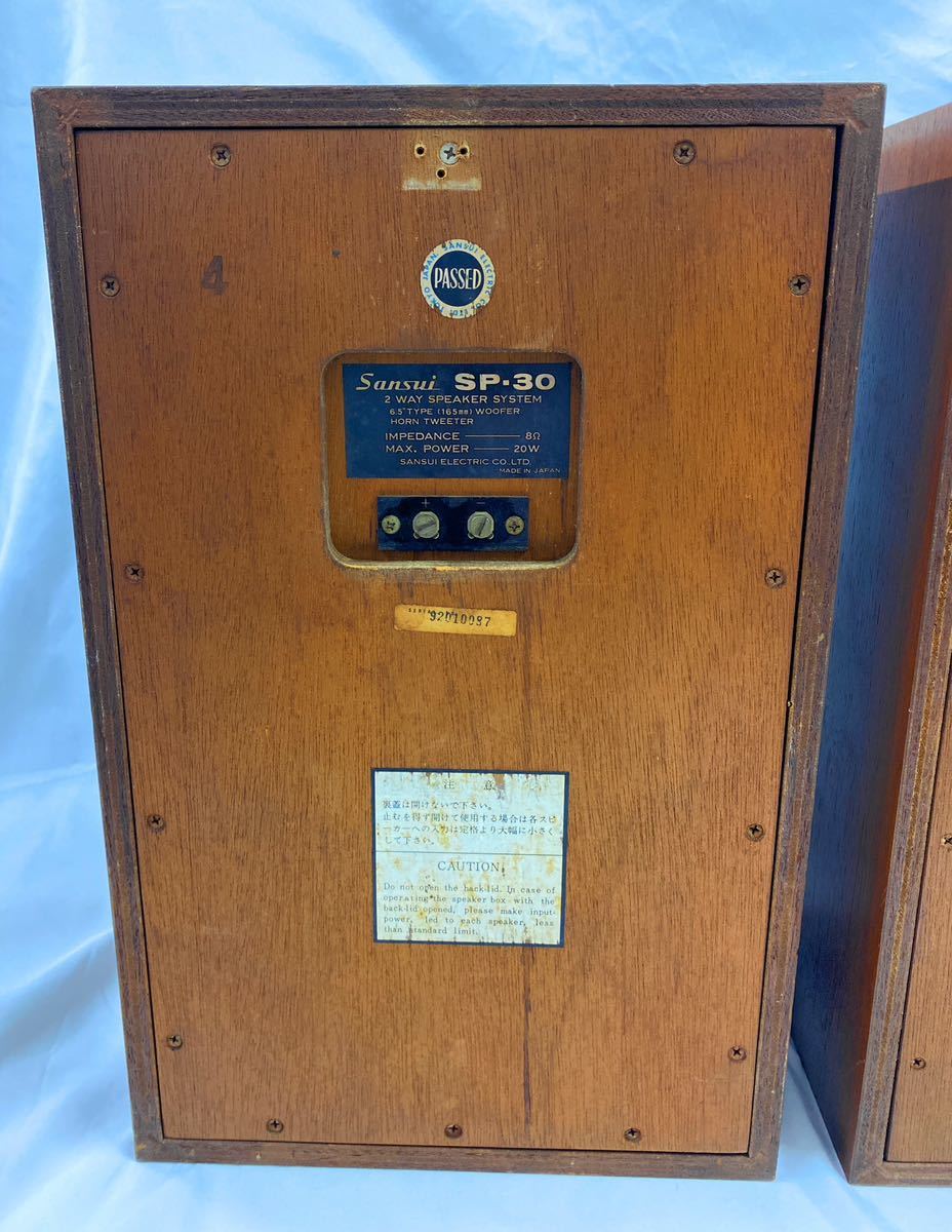 SANSUI サンスイ スピーカー SP-30|Yahoo!フリマ(旧PayPayフリマ) SANSUI サンスイ スピーカー SP-30|Yahoo!フリマ(旧PayPayフリマ)