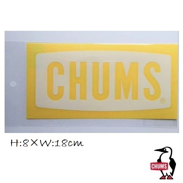 CHUMS Logo M Cutting Sheet CH62-1483 新品 チャムス ステッカー 防水素材_画像5
