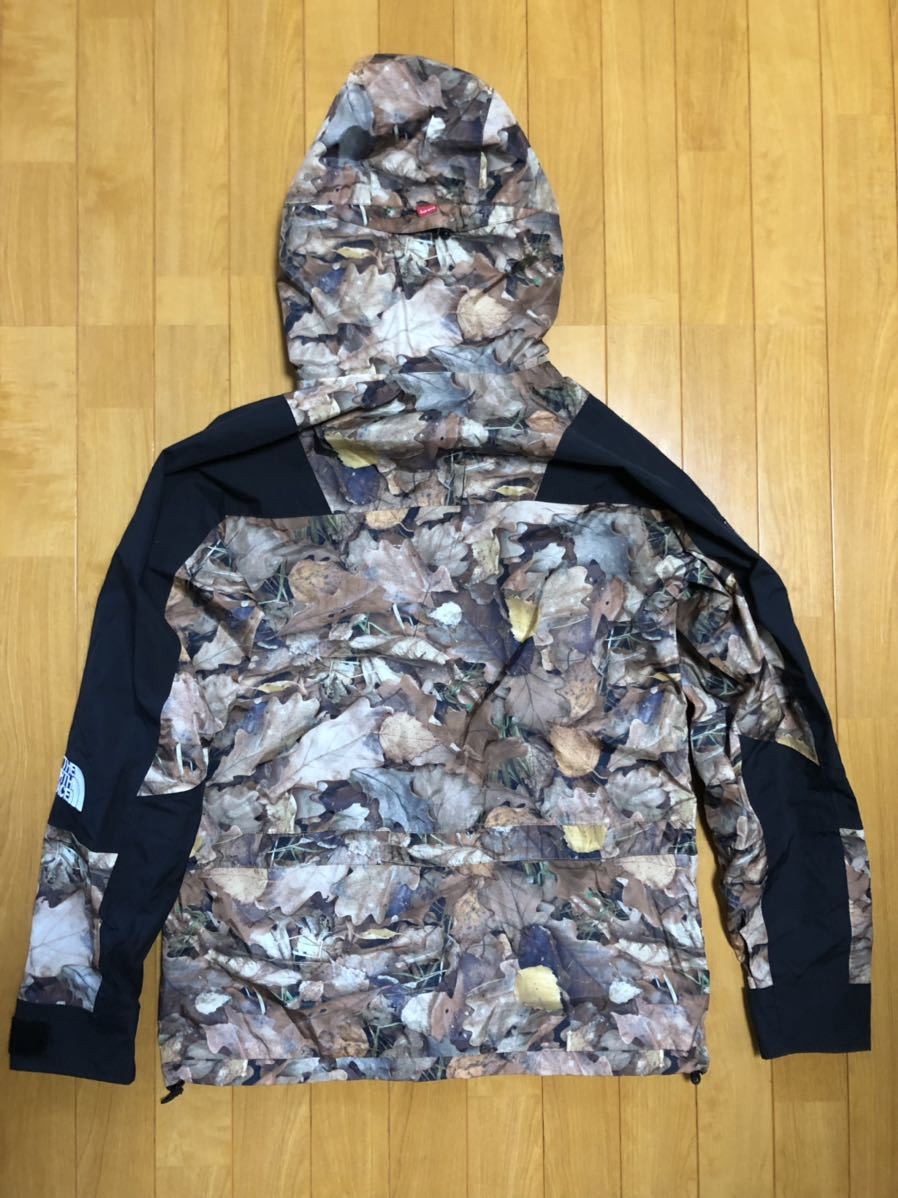 THE NORTH FACE Supreme シュプリーム 枯葉 ノースフェイス Leaves Mountain Light Jacket Sサイズ マウンテンパーカー ジャケット_画像2