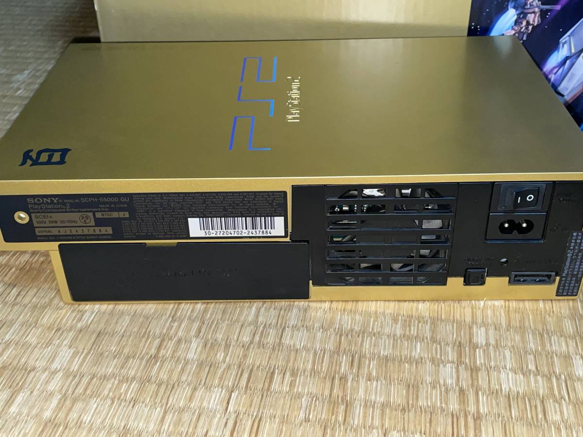 PS2 SCPH-55000GU 機動戦士Zガンダム 百式ゴールド・パック モデル ゲームソフト欠品_画像7