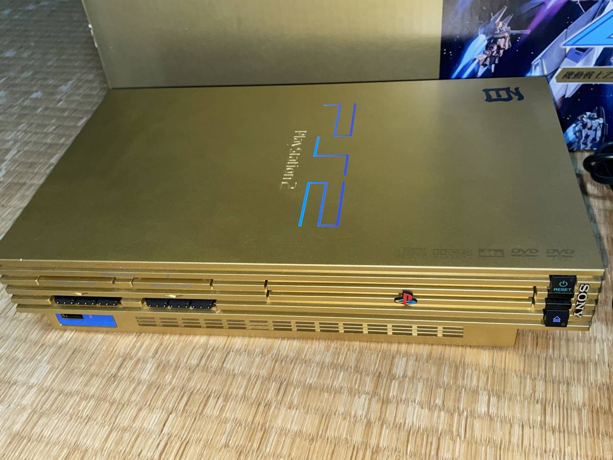 PS2 SCPH-55000GU 機動戦士Zガンダム 百式ゴールド・パック モデル ゲームソフト欠品_画像5