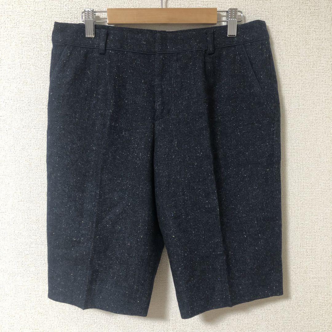  beautiful goods KUMIKYOKU Kumikyoku tweed shorts navy M