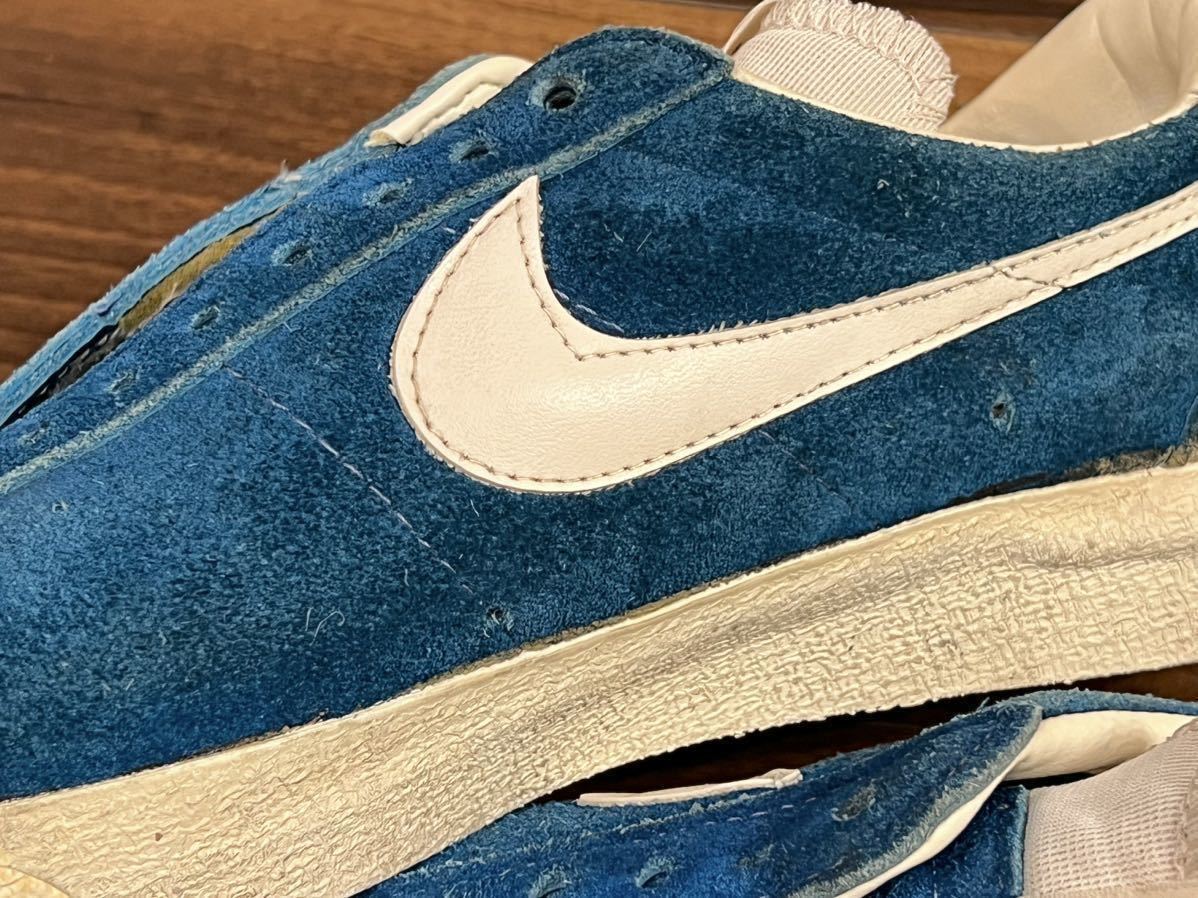 美品 70s NIKE ブルインスウェード 青 日本製 実寸26cm オレンジタグ