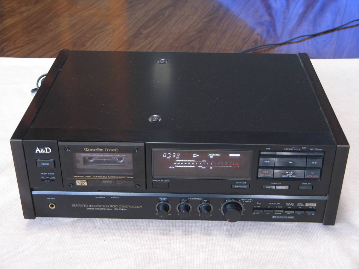 A&Dカセットデッキ Z-9100 ジャンク品-