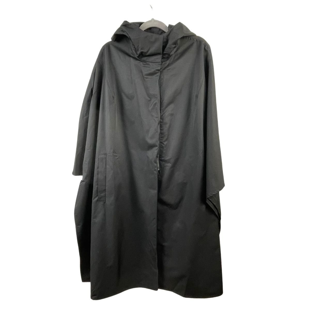 nala Hooded caqe coat ブラック-