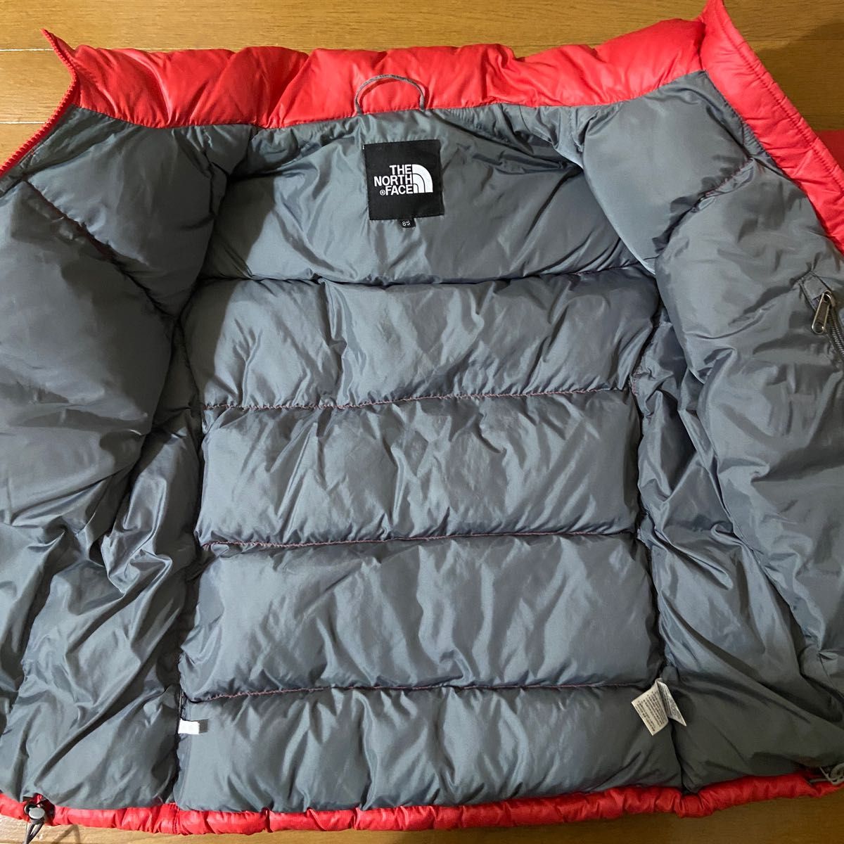 THE NORTH FACE ダウンジャケットノースフェイス　800フィル　レディース　赤　Mサイズ