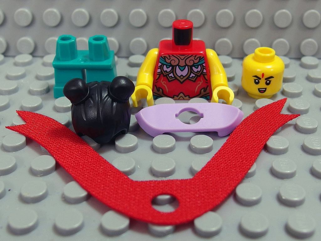 ★LEGO★ミニフィグ【Monkie Kid】Warden Monkey King_A(mk099)_画像5