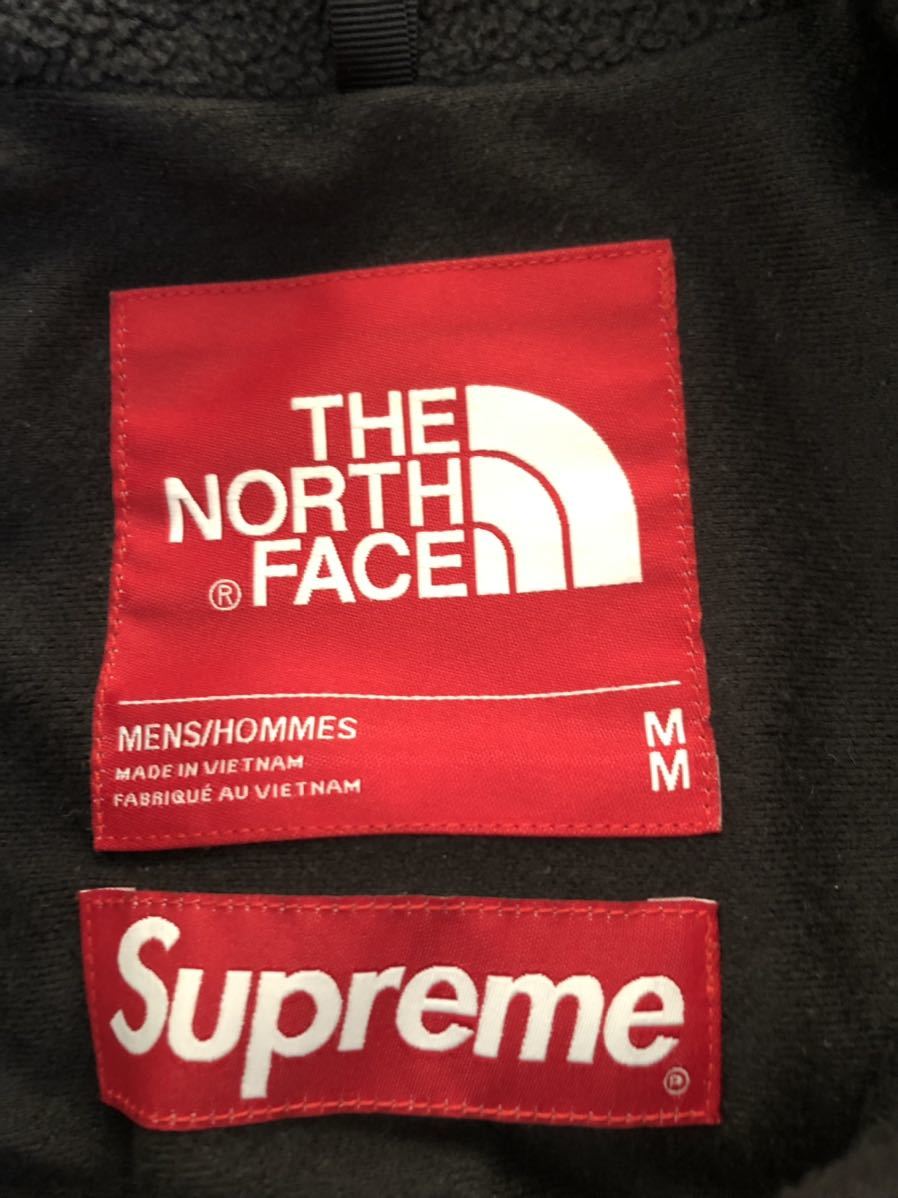 ★美品★18AW Supreme The North Face Expedition Fleece Jacket シュプリームｘノースフェイス フリースジャケット 黒 M_画像6