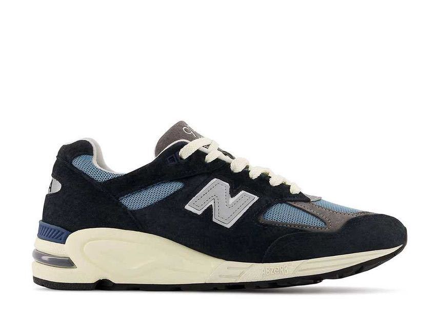 国内正規品 27.5cm New Balance M990 V2 TB2 Navy Castlerock Teddy Santis ニューバランス 1400 ネイビー KITH V3 TE3 992 gr キス コラボ