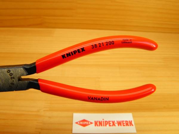 knipeks механизм nik плоскогубцы изгиб KNIPEX *3821-200 плоскогубцы * стандартный импортные товары гарантия 