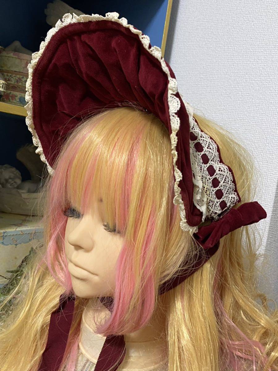 Metamorphose メタモルフォーゼ ハーフボンネット 別珍(中古)の