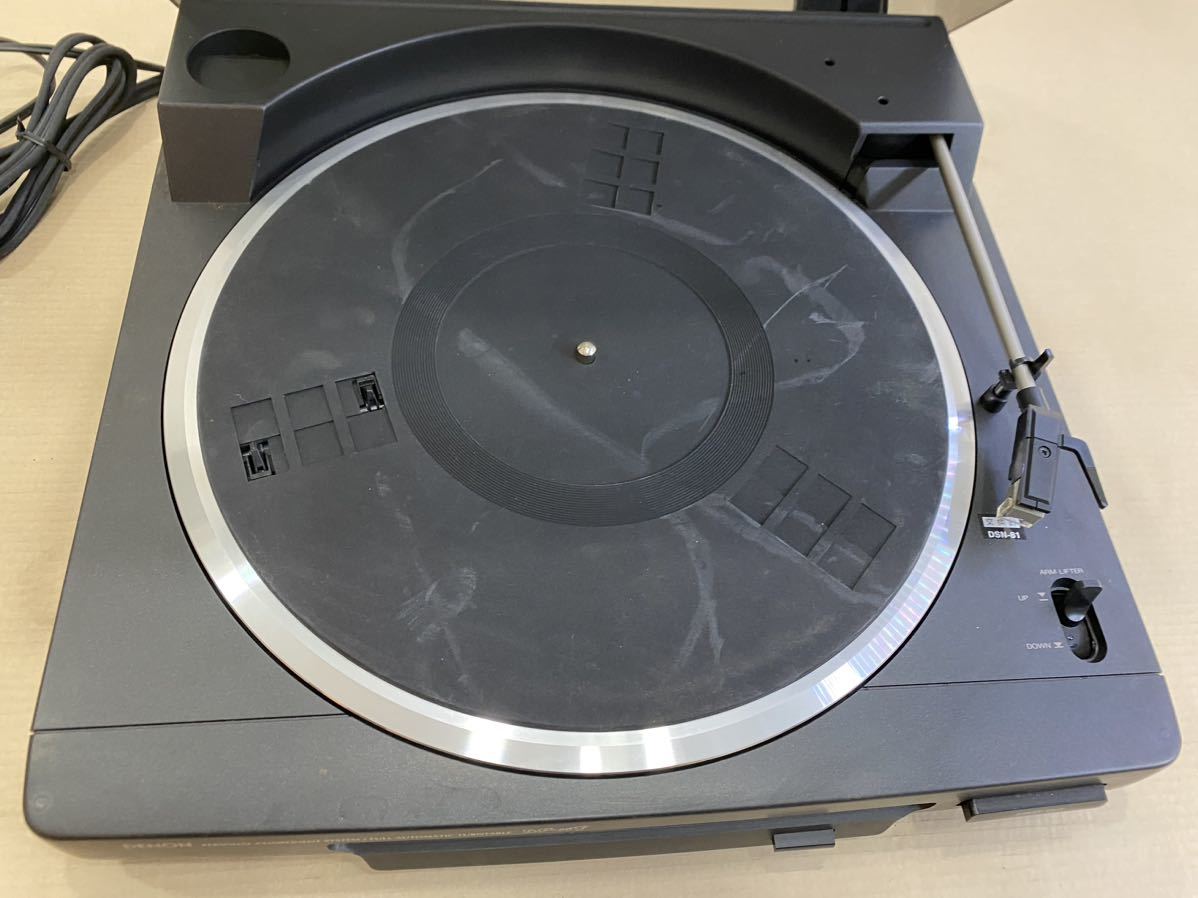 人気定番人気 ✨動作品✨デノン レコードプレイヤー ターンテーブル