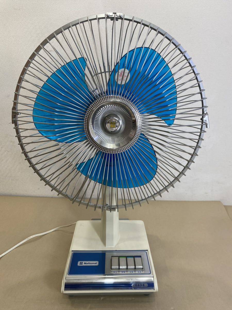 80s 昭和レトロ ナショナル national 卓上 扇風機 Yahoo!オークション - national ナショナル 卓上扇 扇風機 昭和