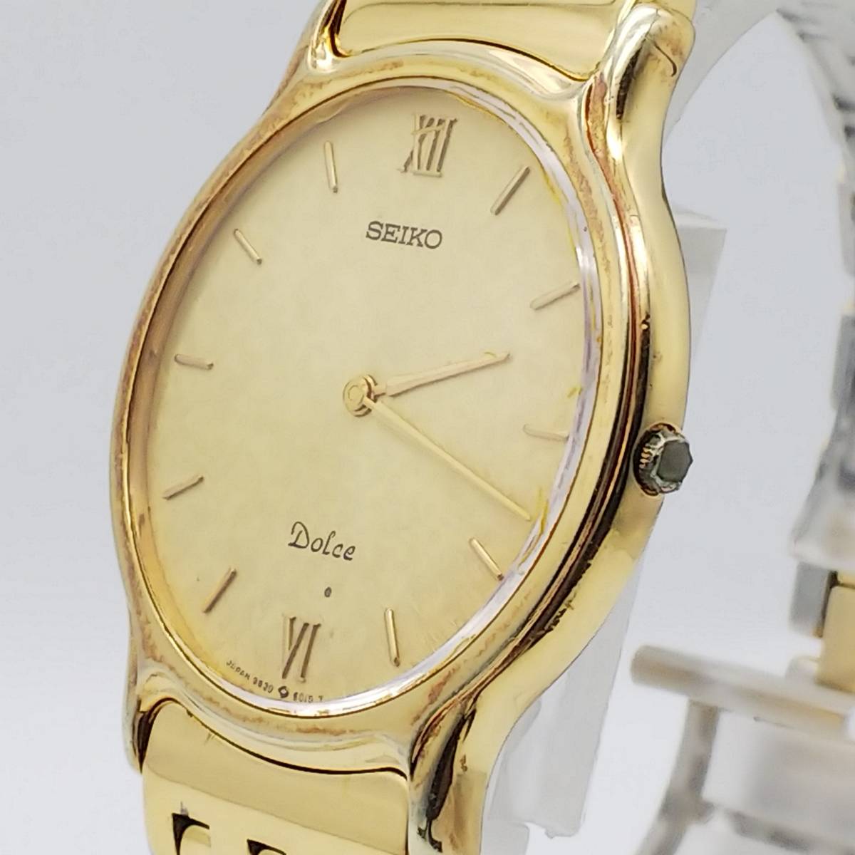 送料無料【電池交換済】【動作品】 セイコー SEIKO ドルチェ 送料無料【電池交換済】【動作品】 セイコー SEIKO ドルチェ
