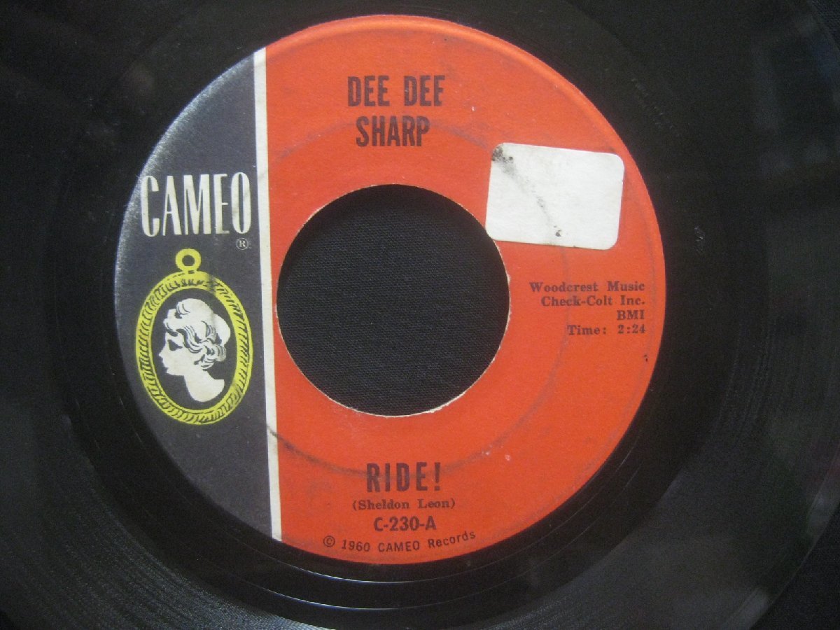 Dee Dee Sharp / Ride ◆EP4020NO BYP◆7インチ_画像1