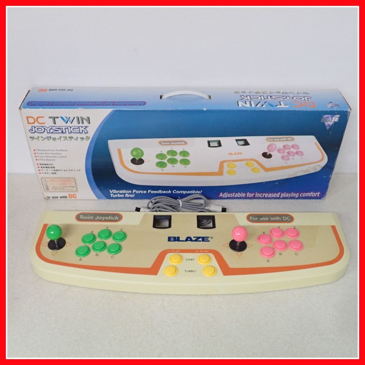 Yahoo!オークション - 動作品 DC BLAZE TWIN JOYSTICK ツイン Yahoo!オークション - 動作品 DC BLAZE TWIN JOYSTICK ツイン