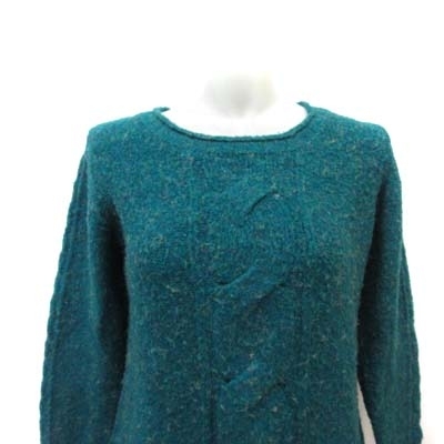  tiger nte Anson du mode 31 Sons de mode tunic knitted cable long sleeve 36 green green /YI lady's 