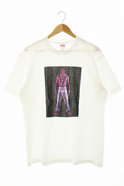 誕生日プレゼント 半袖 Tシャツ ボログラム 2PAC Tee Hologram Tupac