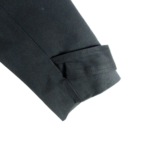  Karl park lane KarL Park Lane coat to wrench springs long sleeve Short ribbon cotton plain 7 black black outer lady's 