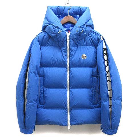 最安値挑戦!】 モンクレール メンズ 美品 国内正規 2 ブルー 21-22AW