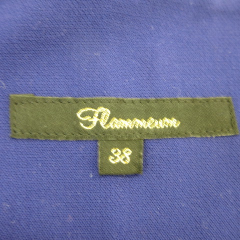 フラミューム Flammeum スカート ミニ フレア 青紫 38 *T313 レディース_画像3