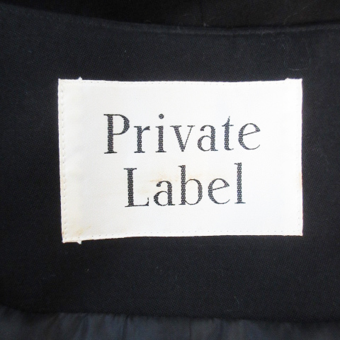  Private Label Private label no color jacket long height total lining single button wool M black black /FF9 lady's 