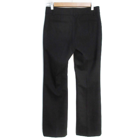  Untitled UNTITLED slacks pants flare pants long height wool 2 black black /FF34 lady's 