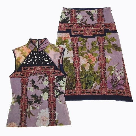 00s 美品 ヴィヴィアンタム VIVIENNE TAM チャイナ シノワズリ