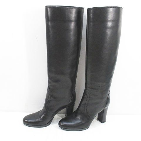 ヤフオク! - セルジオロッシ Sergio rossi ロングブーツ チャ...