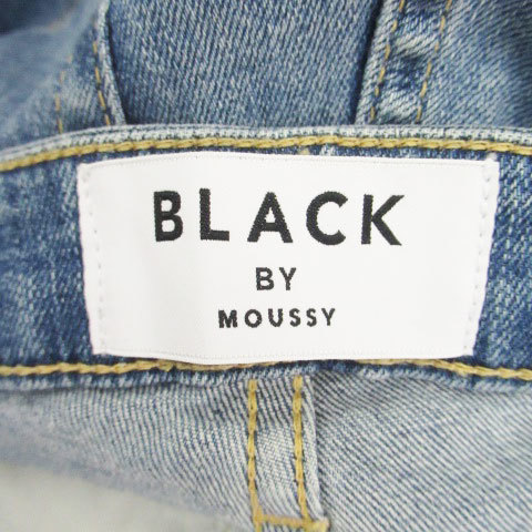 ブラック バイ マウジー BLACK by moussy デニムパンツ ジーンズ テーパード アンクル丈 26 青 ブルー /HO9 レディース_画像5