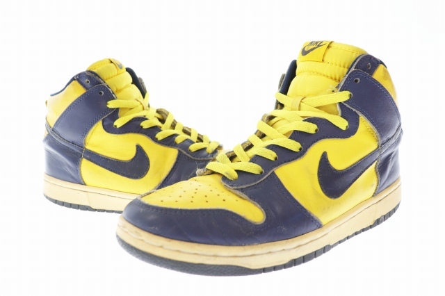 Yahoo!オークション - ナイキ NIKE 98年製 DUNK HIGH MICHI...