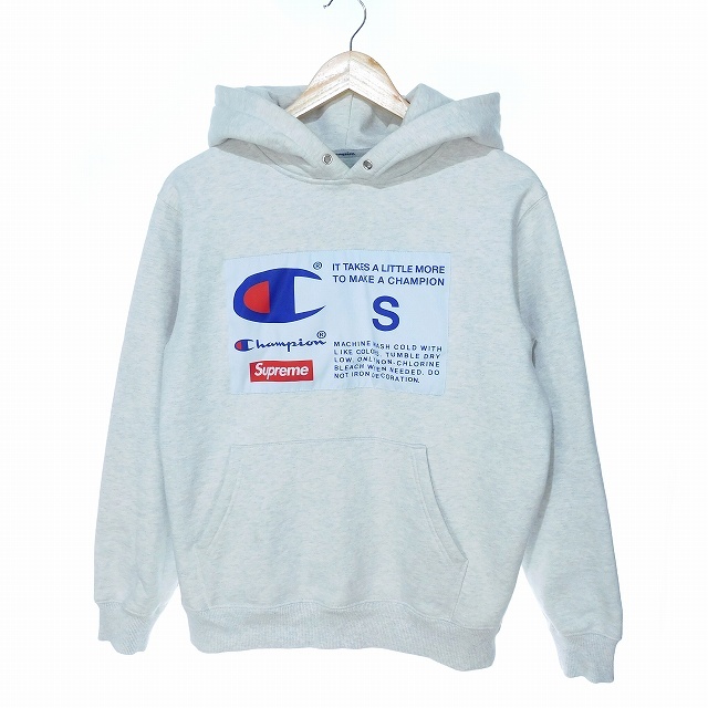 保存版】 シュプリーム SUPREME チャンピオン Champion Label Hooded