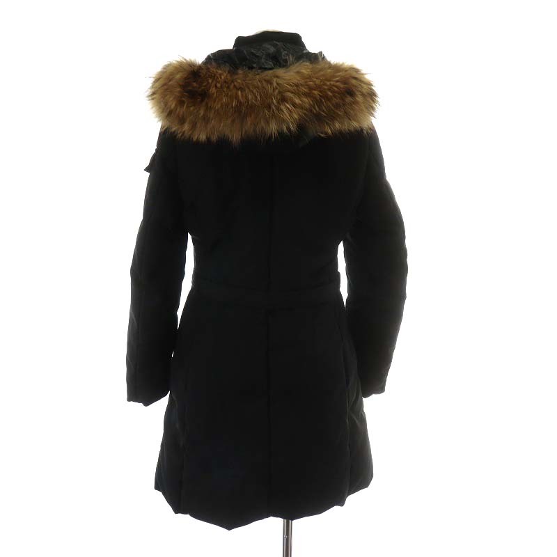 モンクレール MONCLER MARMELADE ダウンコート フード ファー ロング丈