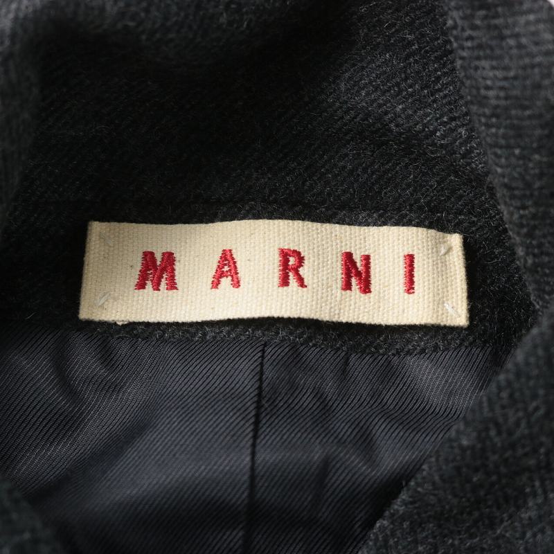 新着商品 ショート丈 スタンドカラーコート MARNI マルニ ウール