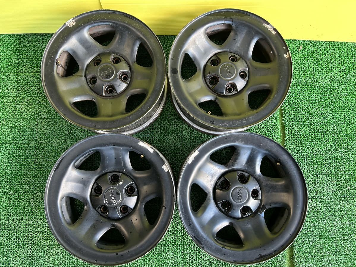 Jeep純正 5穴 15×7JJ ET+32 PCD114.3 ハブ径 71m...+sobrape.com.br