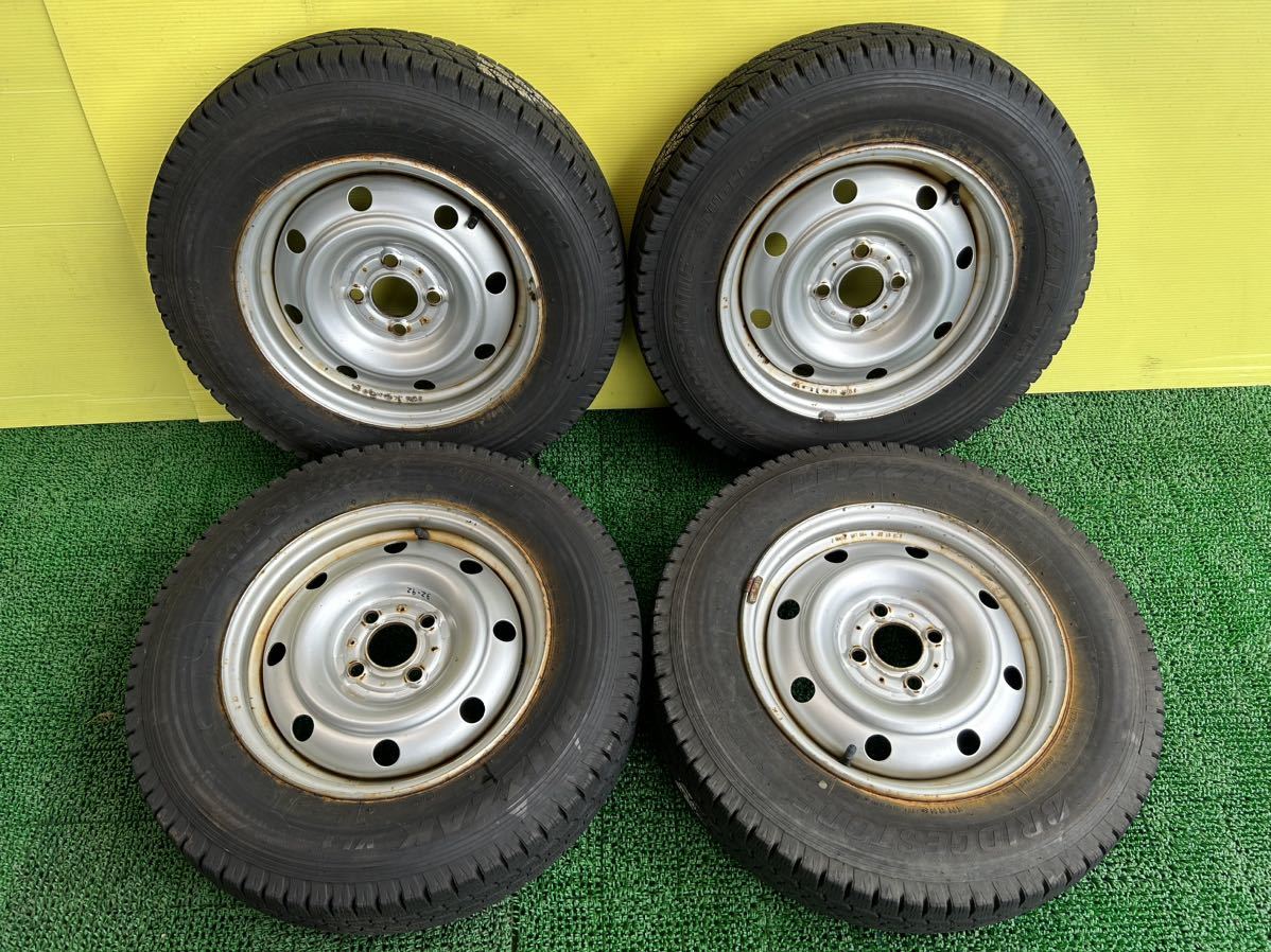 現品 BRIDGESTONE BLIZZAK VL1 ブリヂストン ブリザック 165 80R14 91
