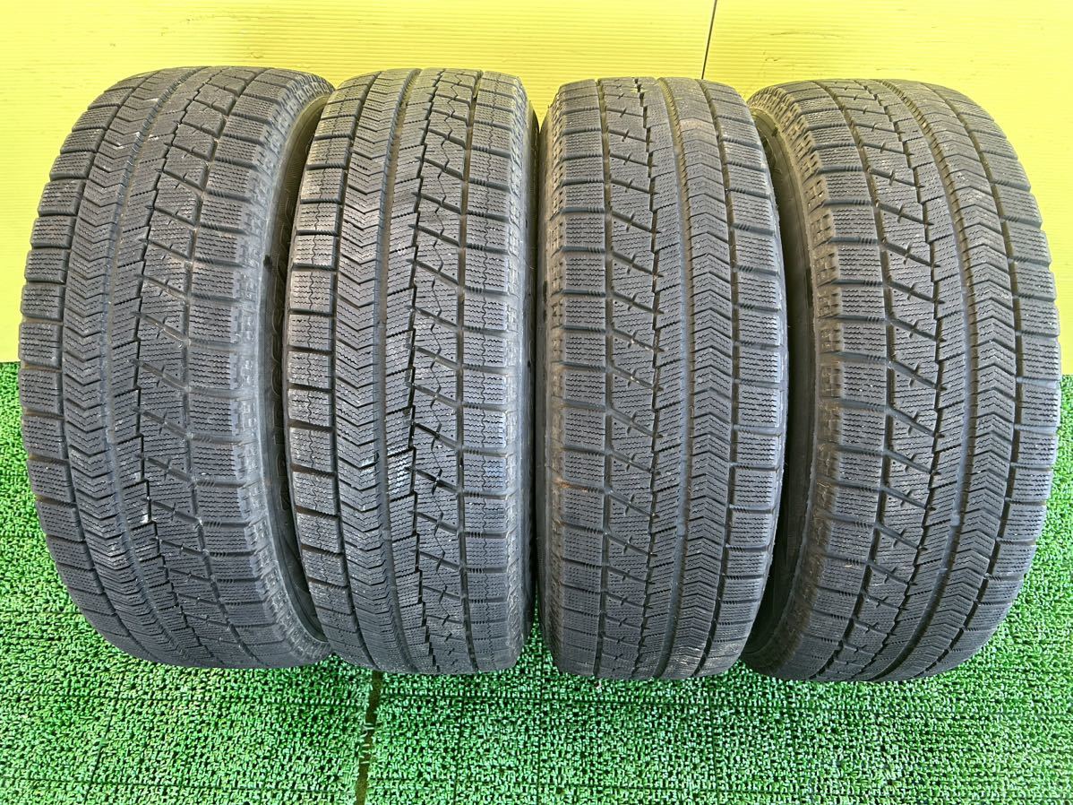 185/65R14 2018年スダットレス ブリヂストンブリザックVRX 4本セットカローラ フィールダー 120系NY純正4穴 PCD100 ET+39 14×5.5J ハブ54_画像3