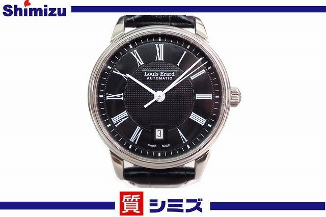 Louis Erard】良品 ルイエラール ヘリテージデイト 自動巻 裏スケ