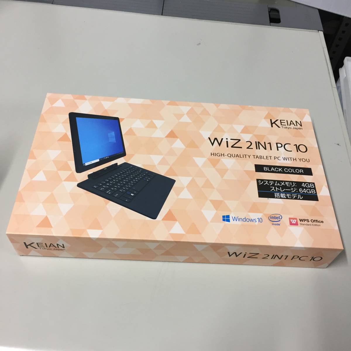 Yahoo!オークション - □KEIAN WIZ 2 IN1 PC10 タブレットPC...