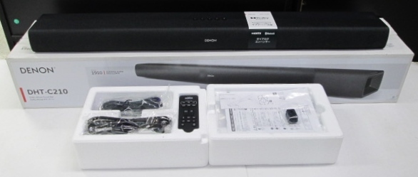 Yahoo!オークション - □美品□DENON デノン サウンドバー DHT-C210...